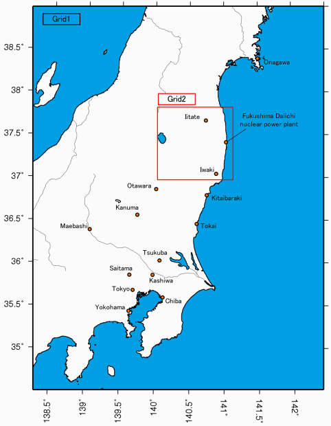 Calculation region